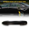 Black Outer Exterior Door Handle Rear Left or Right For Toyota Camry 2012-2017 I