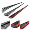 Universal Car Side Wing Carbon Fiber ABS Air Intake Cover Trim Spoiler Stickers Auto Body Side Panels for Decoration