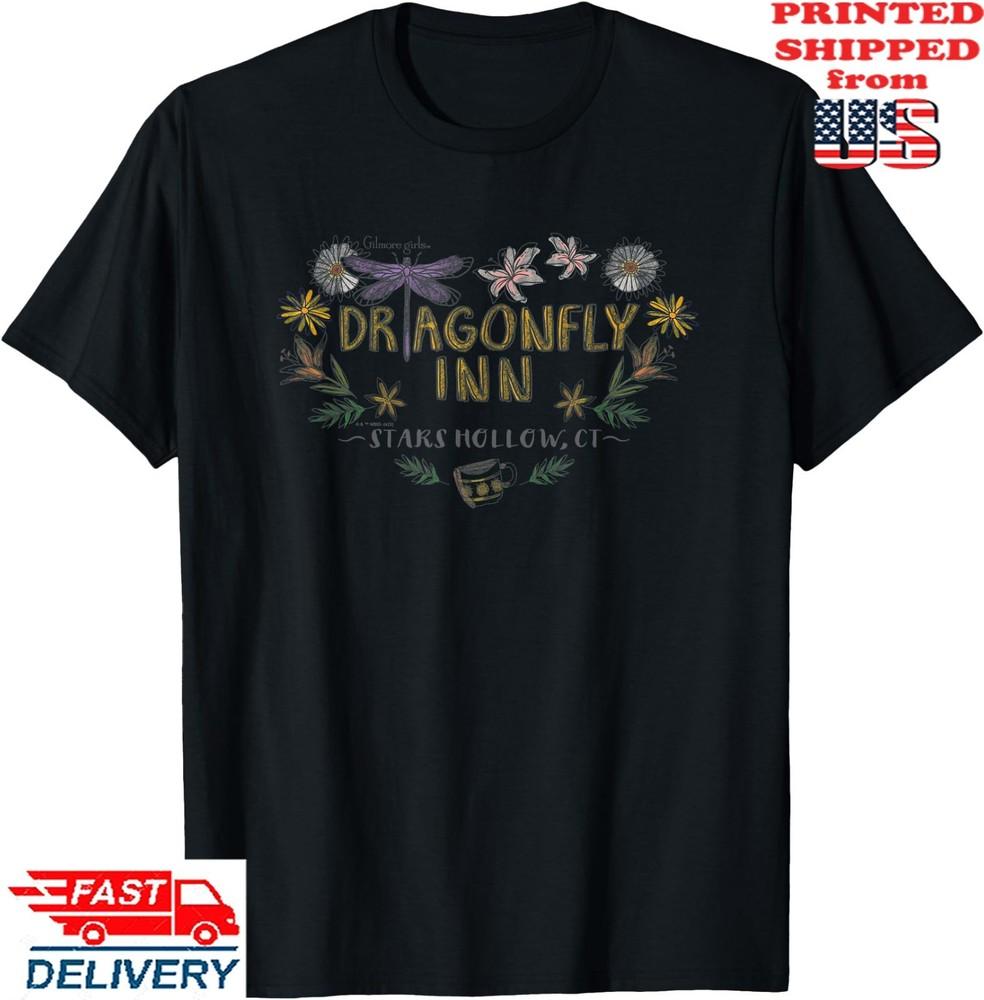Gilmore Girls - Dragon Fly Inn T-Shirt, Unisex Tee Unisex T-Shirt XXL