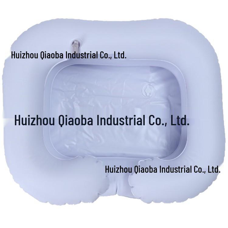 PVC Inflatable Face & Hair Washing Basin, Foot Wash & Soak Basin