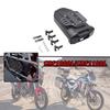 Heavy Duty ABS Motorcycle Tool Container 3.8L Capacity Waterproof Side Mount Accessory for Bike CR1000L/CRF1100L Use