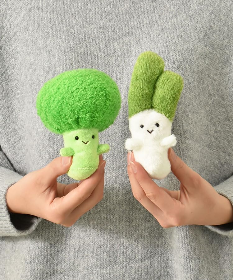 Naito Design Institute Pochamaru Winter Delicious Series Plush Toy S Long Green Onion