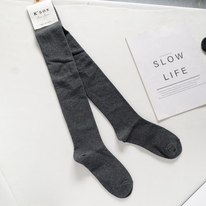 0jk Korean College Style Women's Socks, Calf and Knee-High, Big Polka Dots