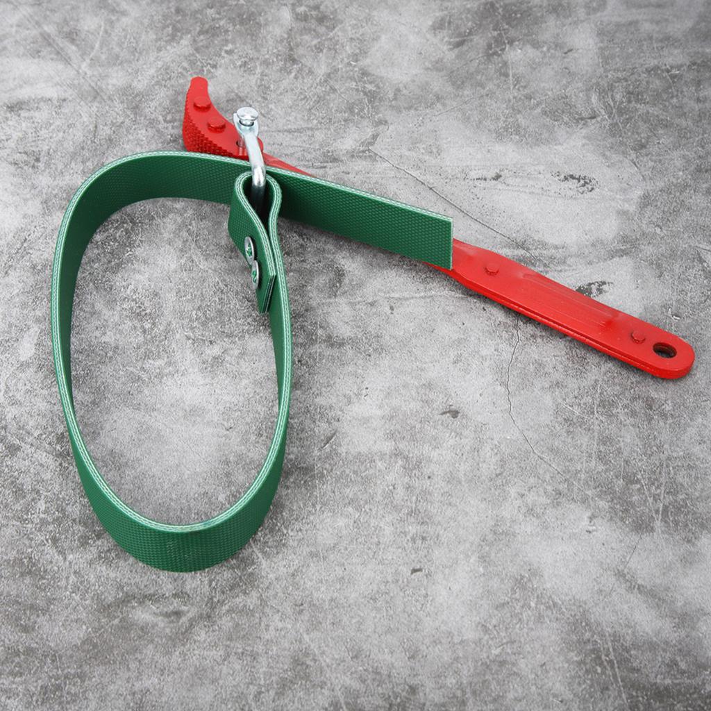 12 Inch Belt Type Oil Filter Wrench Remover Car Engine Box Repair Spanner Removal Hand Tool