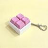 Mini 4 Keys Mechanical Keyboard Fidget Keychain Satisfying Click Sound Unique Gift for Keyboard Enthusiasts Friends