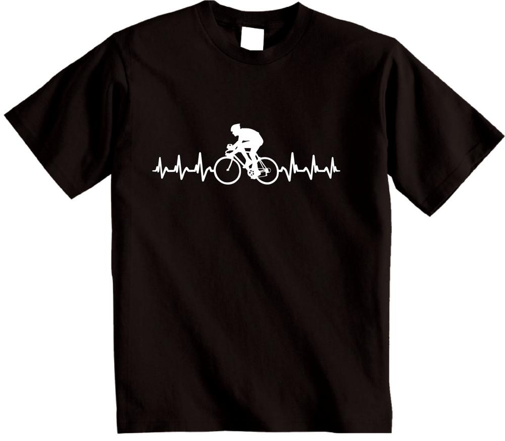 

Push Bike T-Shirt It s in My HeartBeat Cycling t-shirt Heart Push bike cycle 3XL