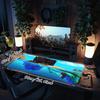 1Pc Underwater Adventure Gaming Mouse Pad Keyboard Desk Mat Non-slip Rubber Lock Edge Waterproof Computer Mousepad for Office Home Decor S159