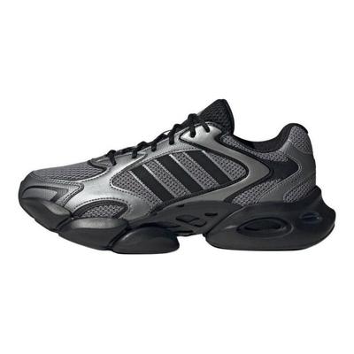 MEGASTRIDE Low Top Casual Running Shoes Unisex Gray Black Sneakers JR6335