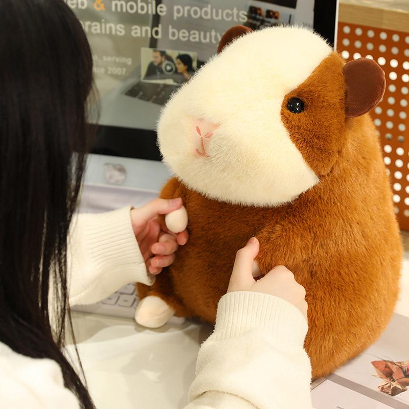 Cute Dutch Pig Plush Toy: Cartoon Guinea Pig Hug Pillow for Kids