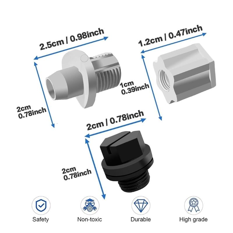 Efficient Pool Pump Connection Kit Stable Pool Filter Connection Easy to Use Connection Pack for CL200/CL220 Filters
