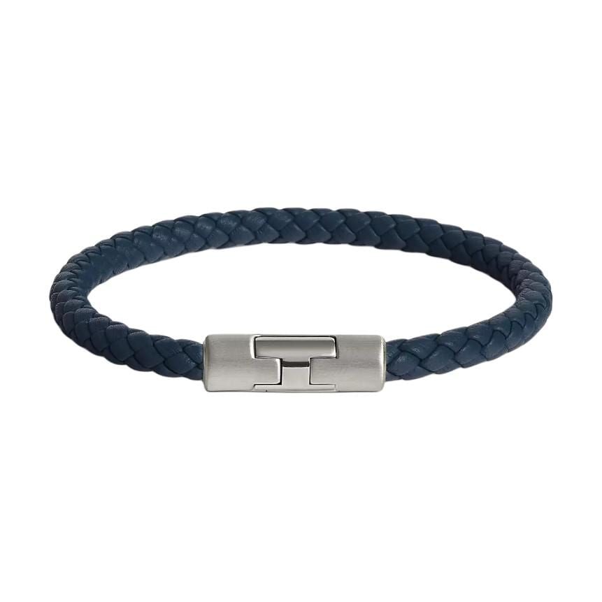 HERMES Puzzle H Bangles Men's Navy H077324FP7UT4