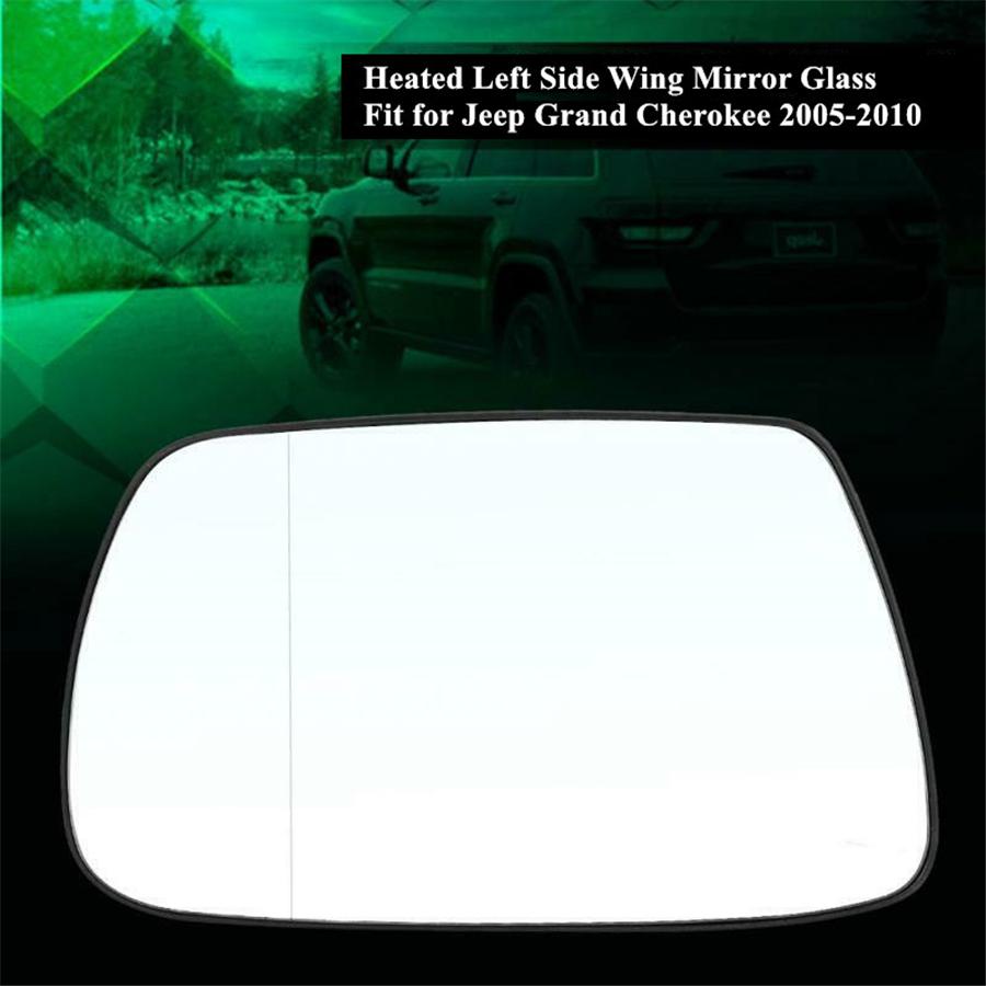 Left Wing Heated Mirror Glass Fit for Jeep Grand Cherokee 5142875AA