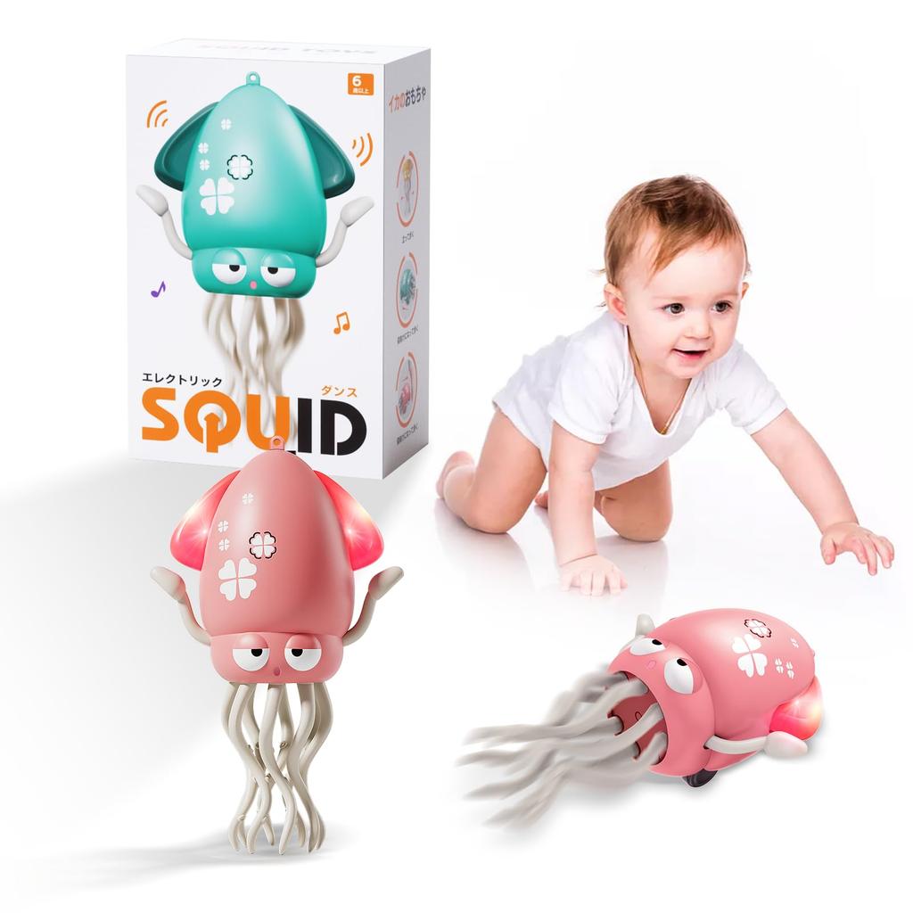 LED Electric Stress Relief USB Interactive Play for Sensory and Motor Skill Gift for Children Self-Avoiding Octopus, Gift, 8-Legged Action,