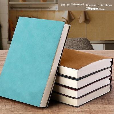 Verdicktes A5 A6 B5 Business PU Notizbuch Schafsleder Student Schreibwaren Notizbuch Liniert Tagesplaner Notizbuch Journal