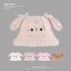 Cute Bunny Lamb Plush Hat for Women Versatile Warm and Cold Proof Fisherman Hat  Autumn and Winter New Ear Protection Basin Hat