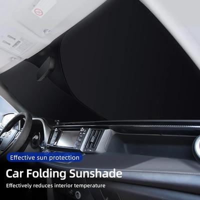 Autoaufkleber 2025 Heißes Auto Windschutzscheiben Sonnenschutz Abdeckung Faltbarer Sonnenschutz UV-Schutz für F26 E90 E70 E87 E36 I01 F25 F01 E60 F4