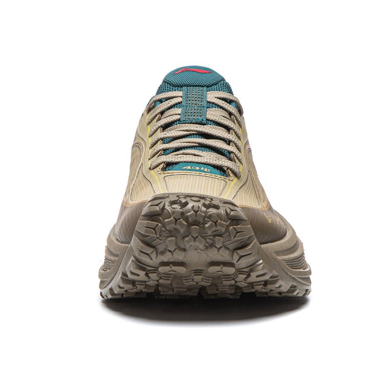 Li Ning Outdoor CF Tracing Xichang 2SE Low top Hiking Shoes Unisex Sand Khaki Teak Brown AHTW069-6