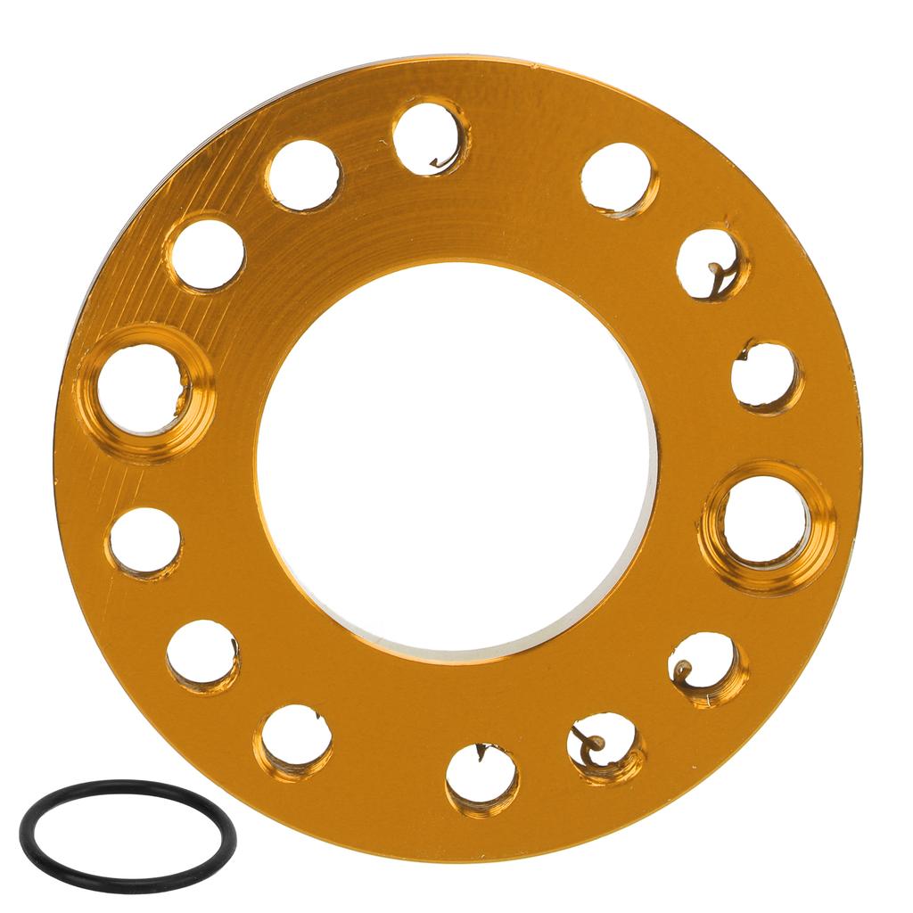 28mm Carburetor Spacer Adapater Intake Manifold Spinner Plate Replacement for XR50 SeriesBlack