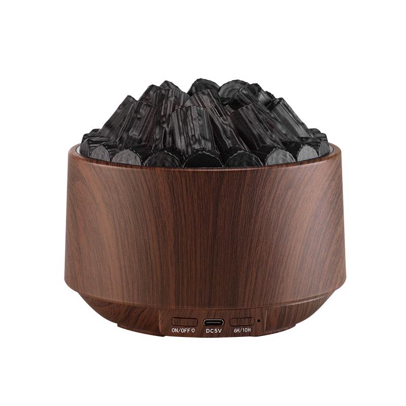 3D Flame Aromatherapy Essential Oil Diffuser and Mini Humidifier for Home Use