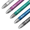 6 in 1 Multifunctional Pen 0.7 mm Ballpoint Pen 5 Colors and 0.5 mm Mechanical Pencil in One Pen for School Office Supplies