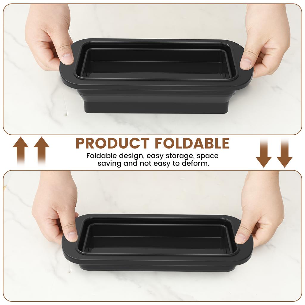 Baking Mold Household Rectangular Silicone Mold Candy Toast Mould Easter Bread DIY Kitchen Supplies Cake Bakeware Pan Tool