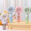 Misting Handheld Fan with USB Charging Portable Mini Cooling Fan with Water Spray 3 Speeds Desktop Fan for Outdoor Office Summer Travel