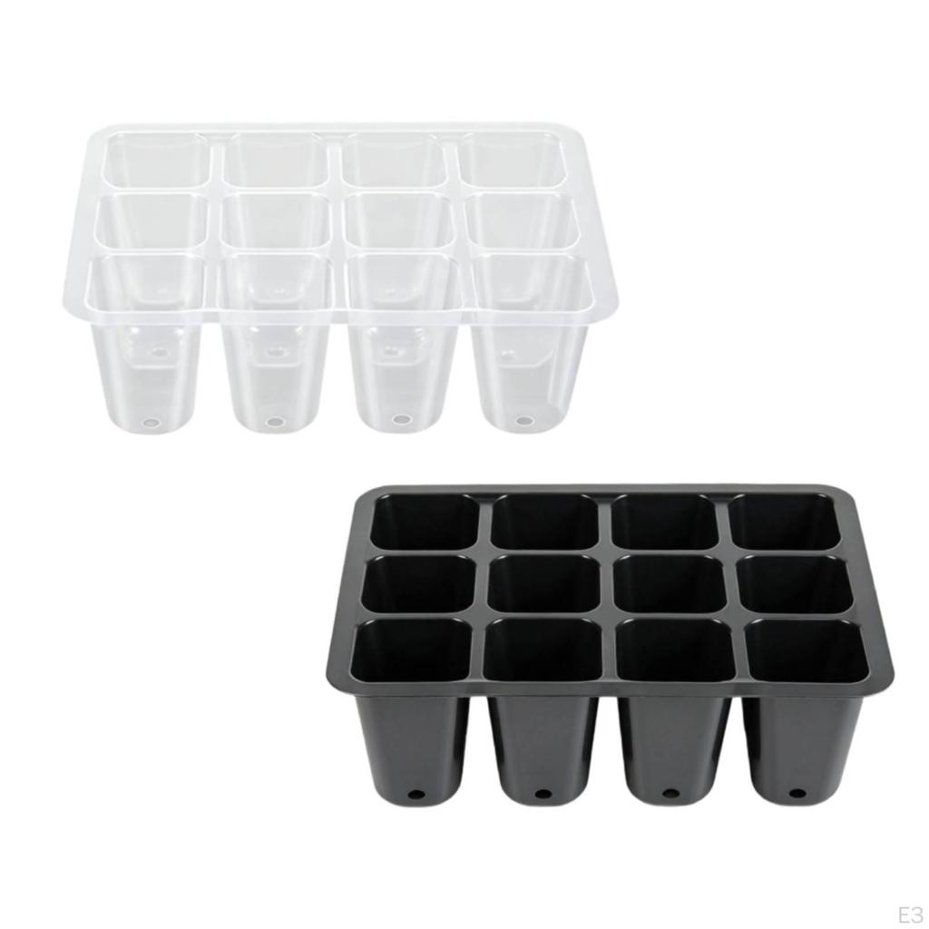 10 Growing Trays, Reusable Suitable for Home In Greenhouses