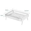Mug Drying Rack Storage Organizer Tray for Cabinet Kitchen Countertop