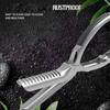 Zinc Alloy Rib Membrane Remover Tool With Ergonomic Handle And Arched Blade For Effortlessly BBQ Rib Meat Preparation