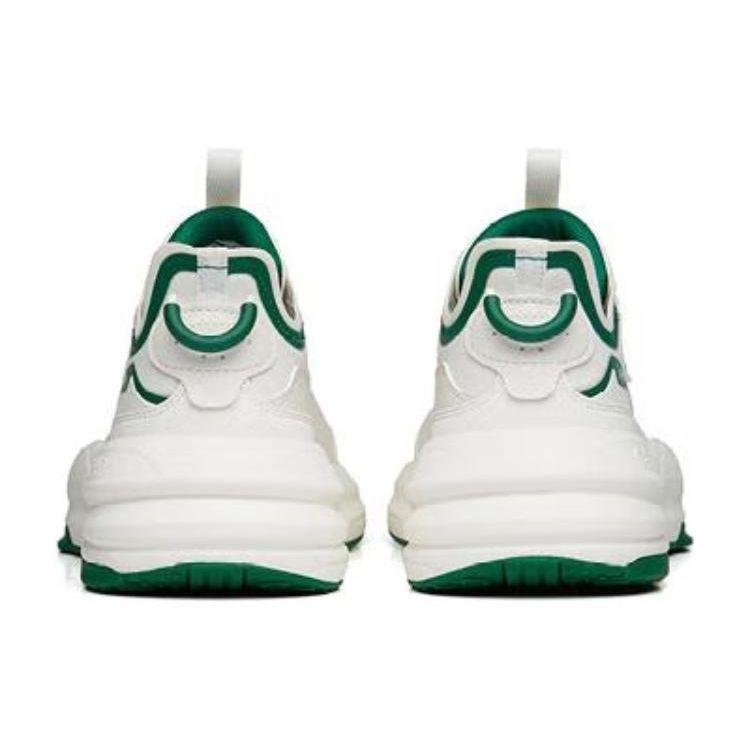 Anta Série C37 Chaussures de sport décontractées basses confortables antidérapantes absorbant les chocs Femme sneaker Blanc Vert 922238037-12