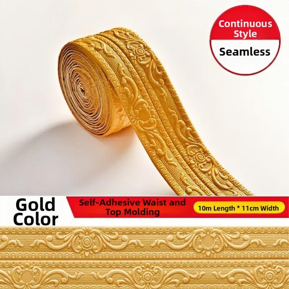 Self-adhesive corner protection strips designed to prevent wall damage and enhance safety in homes blending style and function