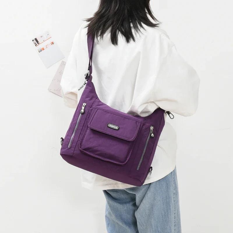 Fashi Waterproof Nyl Women Messenger Bags Tote High Quality Female Shoulder Bag Ladies Crossbody Bags Handbags purse bolsos