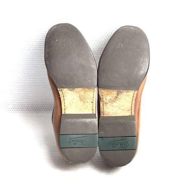 Vintage Paraboot Size 27.5 28.5cm Slip On Coin Loafer Brown(USED)