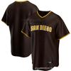 Unisex Baseball Jersey Shirt With Number Embroidery MLB Style Cotton Blend Sportswear Men Women Fall