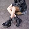 Genuine Leather High Top Women's Boots Martin Boots Single Boots