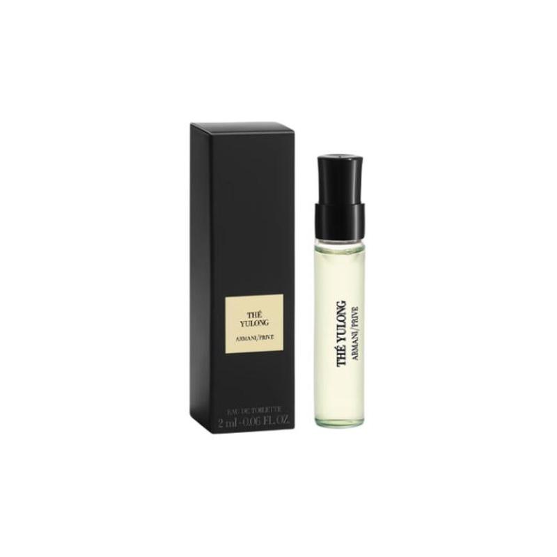 Armani Yulong Tea Fragrance Sample Pack Haute Couture Fresh Series Eau de Toilette EDT Orange Ambergris Cosmetics 2ml