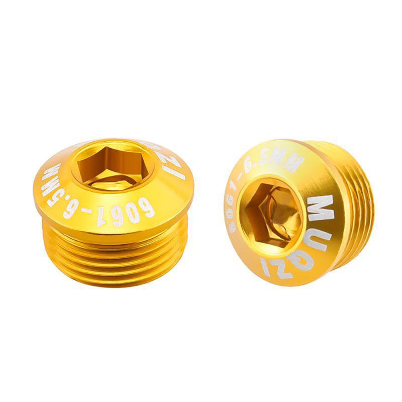 2pcs Pedal Dust Cover Lightweight Aluminum Alloy Mountain Road Folding Bicycle Pedal Bolt Cycling