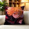D-Don Quixote Spanish Classic Novel  Square Double-Sided printed Pillow Case Bedroom Bedside Pillow Sofa Cushion Cover