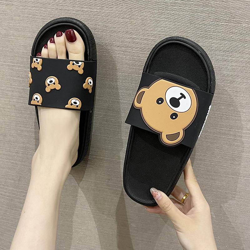 Fashion House Slippers Platform Women Luxury Shoes Slides Pantofle Designer Flat Summer Soft 2025 Flat Shoes Female Slippers Soft Slides