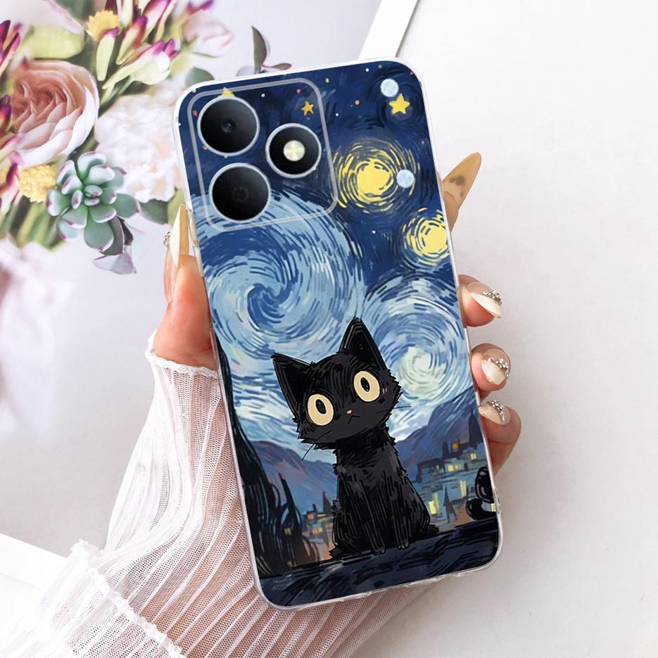 For Realme Note 80 Case RMX5388 Cool Fashion Painted Cover Soft Silicone Phone Case For Realme Note 80 Note80 4G Back Cover Bags