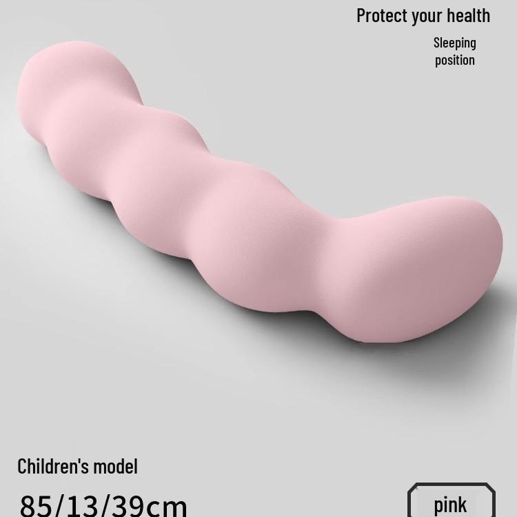 Ergonomic Long Body Pillow for Pregnant Women and Adults - Ideal for Side Sleeping and Leg Support