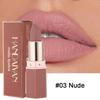 Rossetto opaco vellutato impermeabile a 6 colori Rossetto idratante opaco sexy a lunga tenuta professionale
