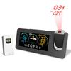 Electronic Projection Clock Weather Calendar Digital Alarm Clock Multifunction Home Office Clock