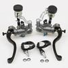 Universal 17.5mm Brake PX1 Motorcycle Brake Clutch Pump Lever Radial Master Cylinder 7/8" 22mm For Yamaha Kawasaki Suzuki