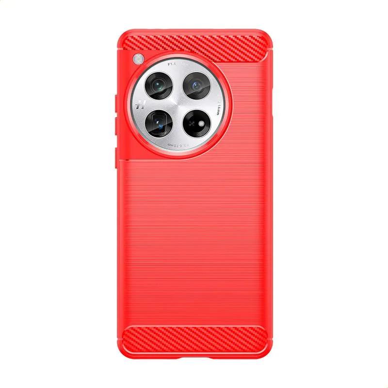 Phone Case For Oneplus 12r ,flexible Tpu Fiber Protective Cover For Oneplus 12r