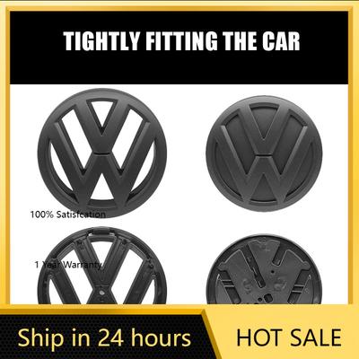 Dla VW VOLKSWAGEN Nowe 2 szt. Dla Volkswagen Polo 2011 2012 2013 Emblemat Samochodowy Naklejka na Przedni Grill Klapę Bagażnika Tylną Odznaki Naklejki Akcesoria