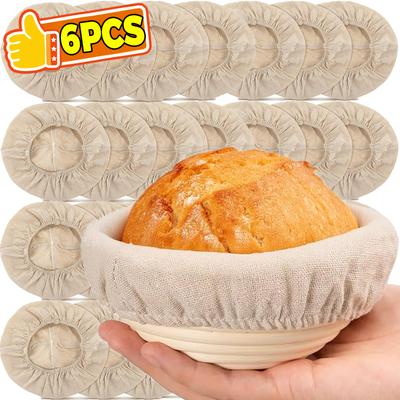 Cotton Cloth Fermented Jar Covers Elastic Cloth Dough Dust Cover Pastry Proofing Cloth Cap Baking Bread Kitchen Baking Tools