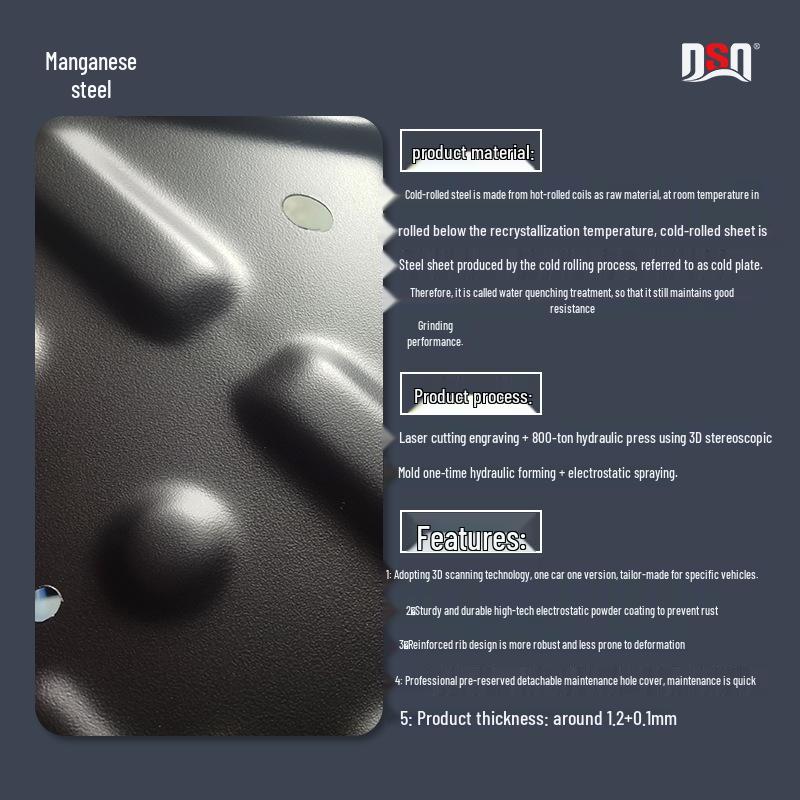 BYD Han DM-i Car Underbody Protection Plate and Full Chassis Armor.