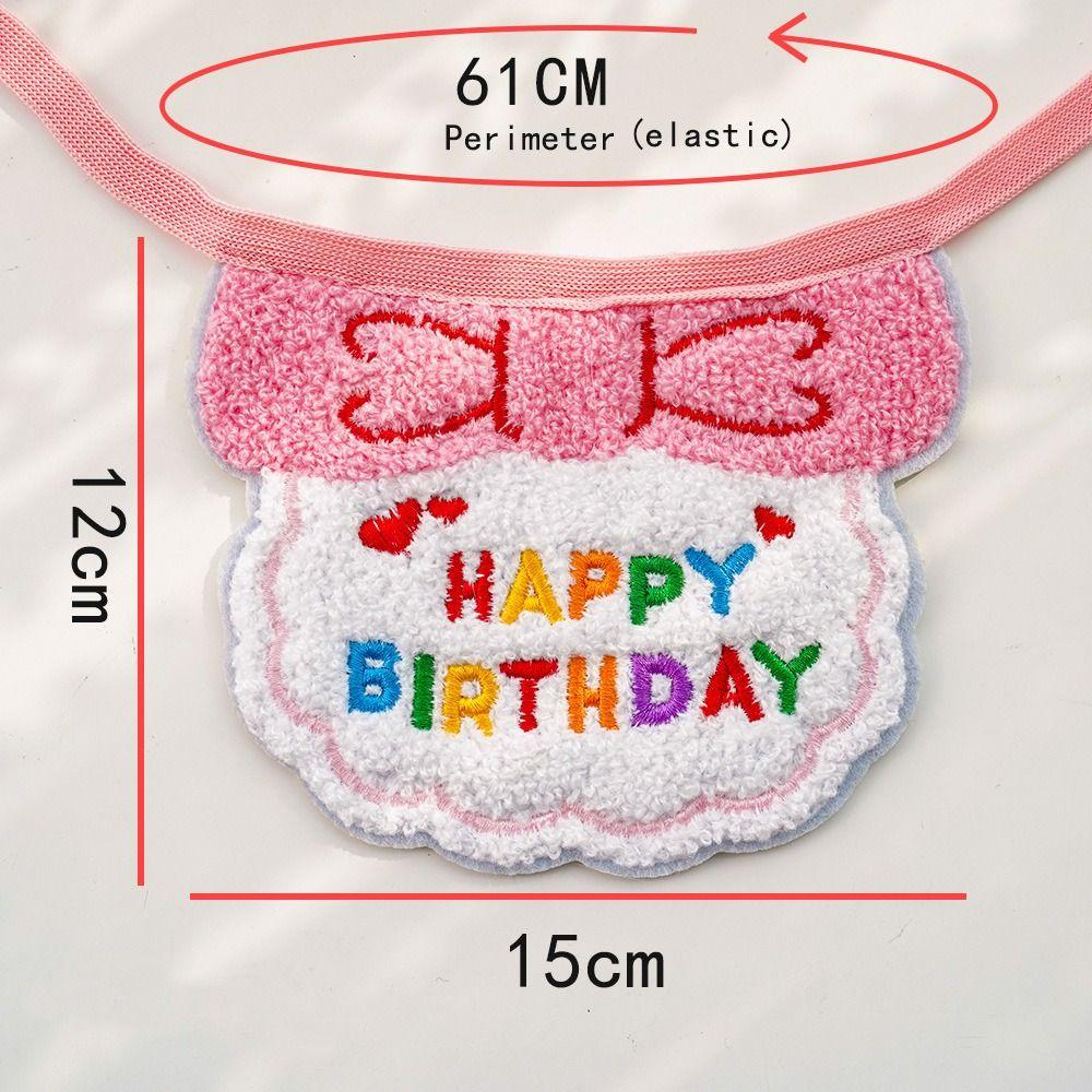 Narozeninová oslava mazlíčků Narozeninový set šály a klobouku pro mazlíčky Set šály a klobouku pro mazlíčky Kočičí šála Klobouk pro psa