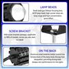 with Switch Motorcycle LED Headlight Universal Auxiliary Spotlight Lamp  Motorcycle Accessories